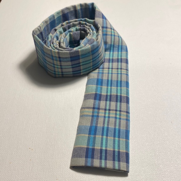 Mens plaid J.Crew tie - Picture 2 of 10